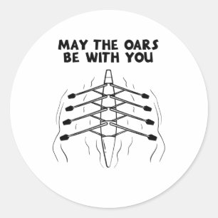 Adesivo Redondo Barco Removido