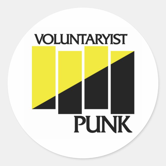 Adesivo Redondo Bares de Sinalizador Preto e Dourado (Frente)