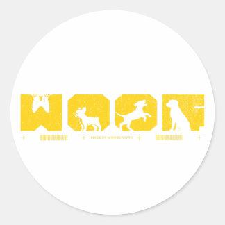 Adesivo Redondo Barking Good Style for Canine Lovers