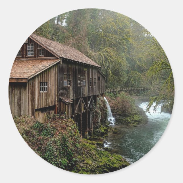 Adesivo Redondo Barn (Frente)