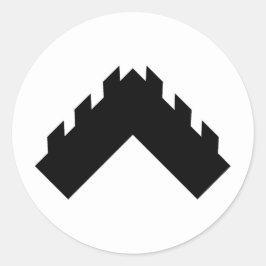 Adesivo Redondo Baronia de Aarnimetsä Populace Crachá