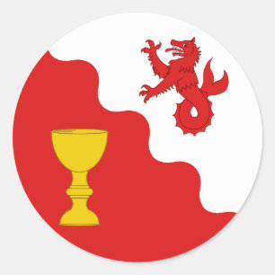 Adesivo Redondo Barônia de Crachá das Águas Ascensões