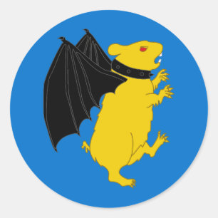 Adesivo Redondo Barônia de Crachá de Wyewood Populace