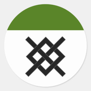 Adesivo Redondo Baronia do Crachá Populace de Altavia