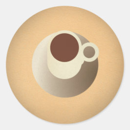 Adesivo Redondo Barramento de energia FLomm: ESPRESSO!