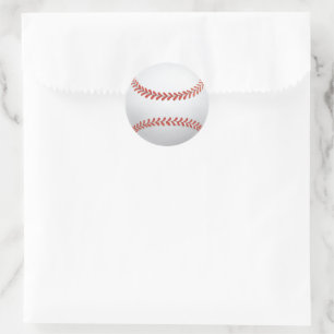 Adesivo Redondo Baseball