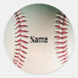 Adesivo Redondo Baseball
