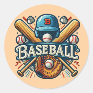 Adesivo Redondo Baseball Classic Essentials / Legenda Retroativa d