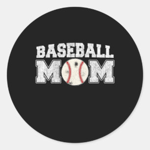 Adesivo Redondo Baseball Lover Sou o melhor jogador de basebol