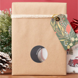 Adesivo Redondo Baseball Personalizado