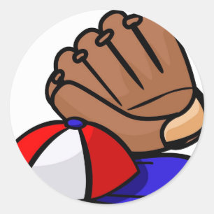 Adesivo Redondo basebol