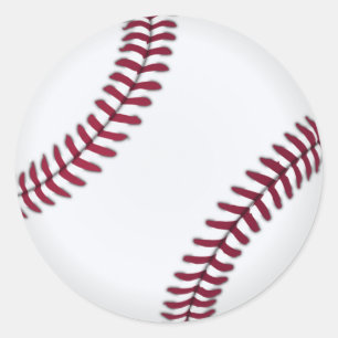 Adesivo Redondo Basebol