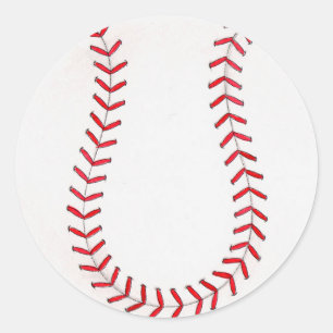 Adesivo Redondo Basebol