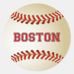 ADESIVO REDONDO BASEBOL DE BOSTON