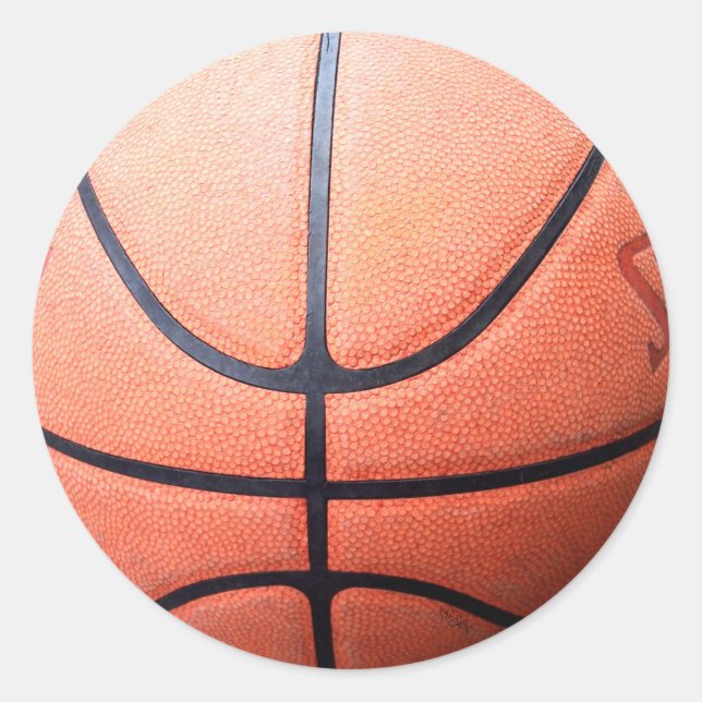 Adesivo Redondo Basquete (Frente)