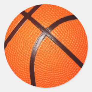 Adesivo Redondo Basquete