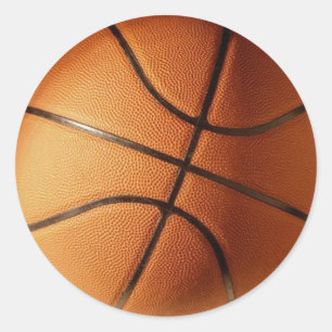 Adesivo Redondo Basquetebol