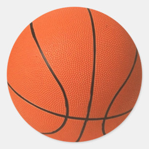 Adesivo Redondo Basquetebol