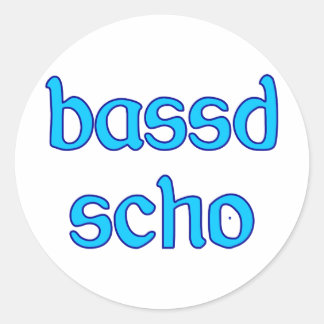 Adesivo Redondo bassd scho Baviera já bávara cabe