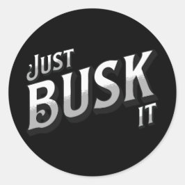 Adesivo Redondo Basta Buscar