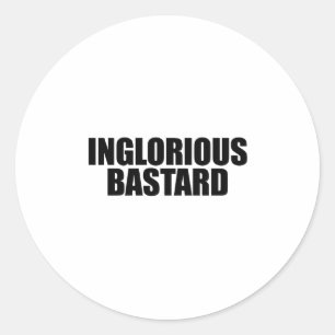 Adesivo Redondo Bastardo Inglorious