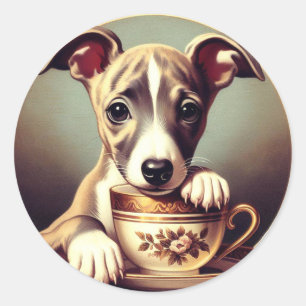 Adesivo Redondo Batata branca