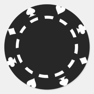Adesivo Redondo Batatas de pôquer