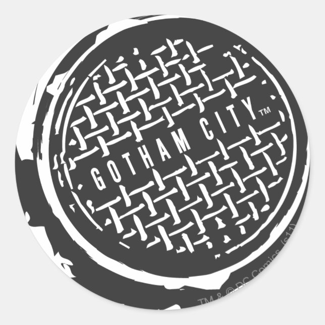 Adesivo Redondo Batman Image 33 (Frente)