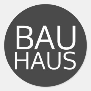 Adesivo Redondo Bauhaus