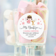 Bautizo em favores do batismo cubano em espanhol