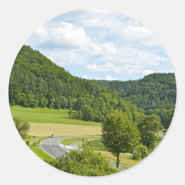 Adesivo Redondo Baviera (Frente)