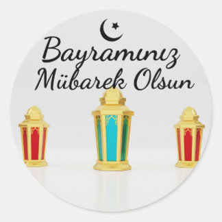 Adesivo Redondo Bayram Sticker