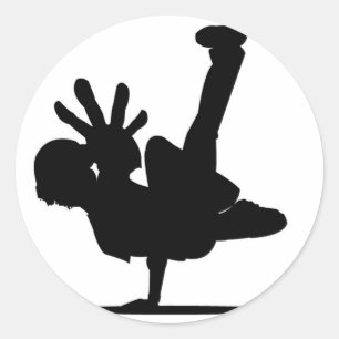 Adesivo Redondo bboyblack