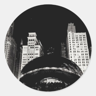 Adesivo Redondo Bean de Chicago
