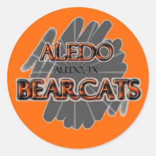 Adesivo Redondo Bearcats do segundo grau de Aledo - Aledo, TX