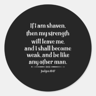 Adesivo Redondo Beard Lover Cita Gráfico de Pai Homens Engraçados 