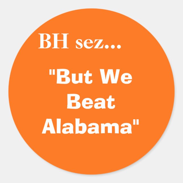 Adesivo Redondo beat AL - Personalizado (Frente)