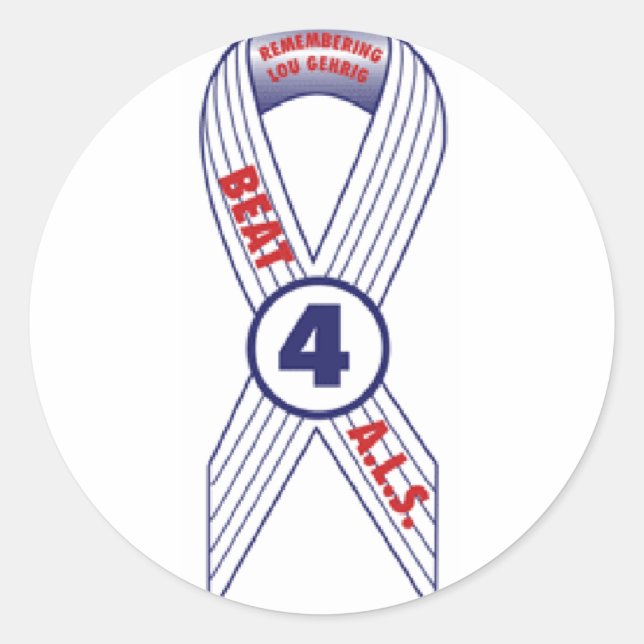 Adesivo Redondo Beat ALS (Frente)