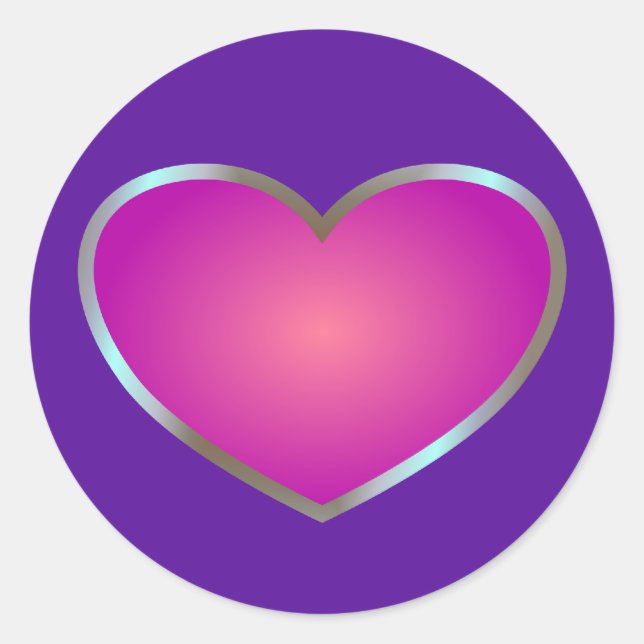 Adesivo Redondo Beat Rosa (Frente)