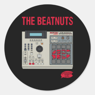 Adesivo Redondo Beatnut Akai Mpc 2000 Xl