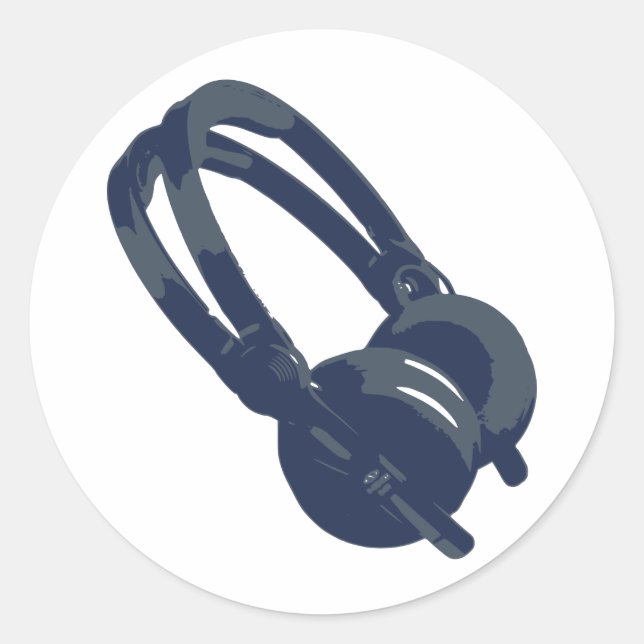 Adesivo Redondo Beats (Frente)