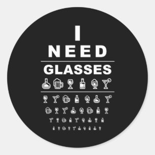 Adesivo Redondo Bebado Bebida Líquida Bebendo Álcool Mixologia Bar