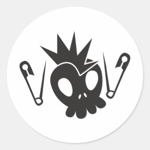 Adesivo Redondo Bebê da rocha