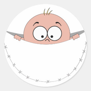Adesivo Redondo bebê grávido do schwangerschaft do schwanger da