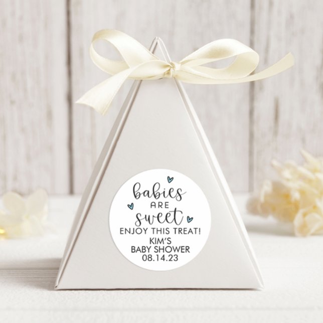 Adesivo Redondo Bebês Minimalistas São Bonitos Favor (Criador carregado)