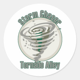 Adesivo Redondo Beco Tornado
