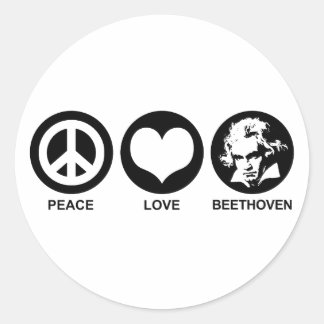 Adesivo Redondo Beethoven