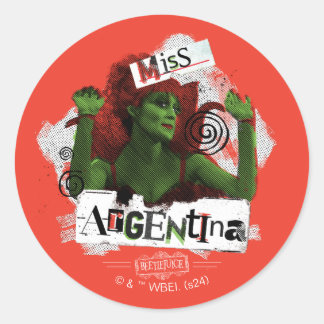 Adesivo Redondo Beetlesumo | Miss Argentina