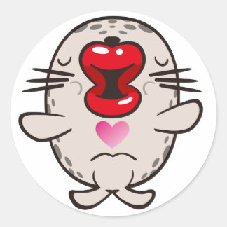 Adesivo Redondo beija-flor