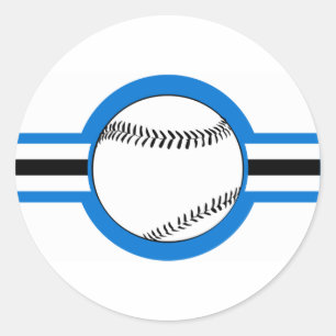 Adesivo Redondo beisebol: estrela: